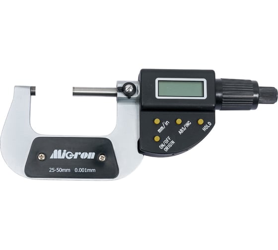 Изображение товара Микрометр Micron МКЦ- 50 0,001 электронный 4-кн. IP54 (ГРСИ №77991-20) 637955