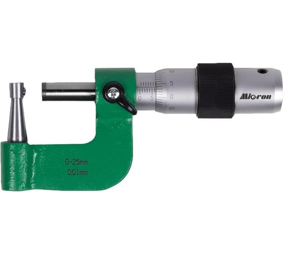 Изображение товара Трубный микрометр Micron МТ- 25 0,01 кл.т.1 409241