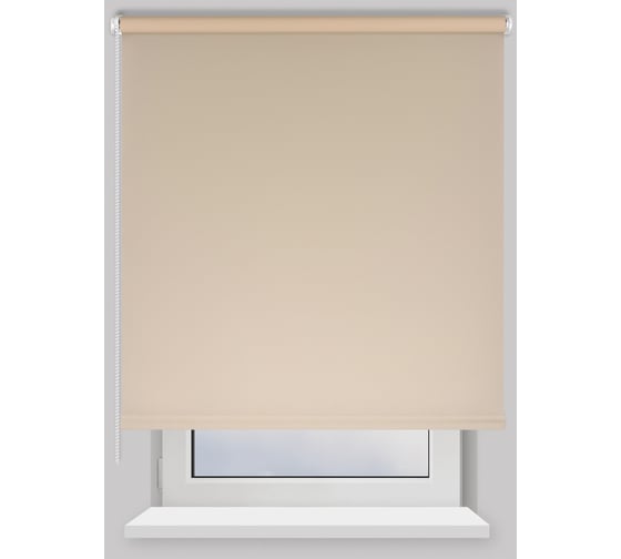 Изображение товара Рулонная штора PRAKTO GLASGOW 180x175 см, экрю 9403219440