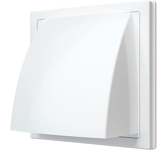 Изображение товара Выход стенной вытяжной с обратным клапаном (190х190 мм,  с фланцем 150/160 мм) ERA 1919К15.16ФВ бел 9002058