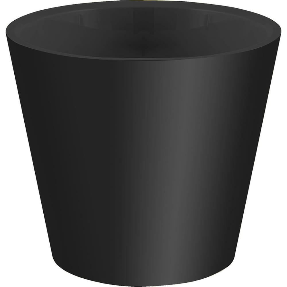 Горшок для цветов Idiland ваза для цветов йог гипс черный