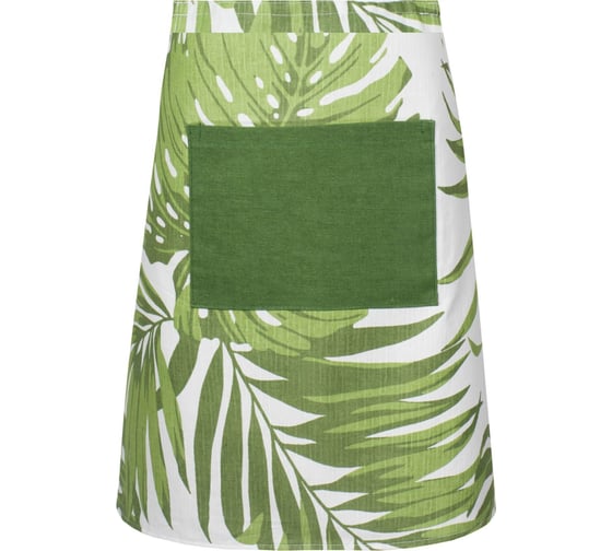 Изображение товара Передник Guten Morgen Рогожка, Листья 50x80 см ПЕР-Лс-80-50