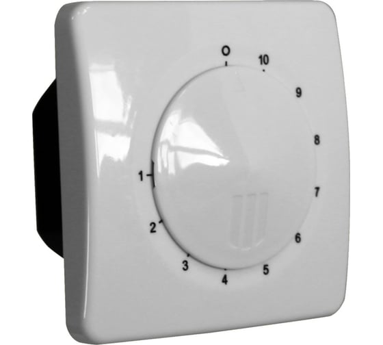 Изображение товара Регулятор скорости внутренний монтаж, максимальный ток нагрузки 2,5 А ERA РС-В 2,5А 87-627