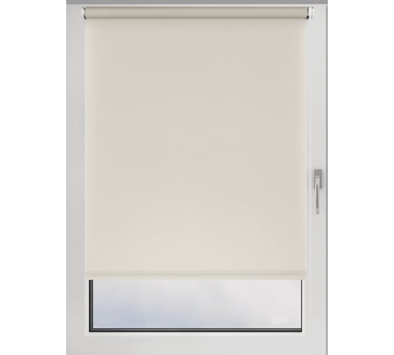 Изображение товара Рулонная штора PRAKTO GLASGOW 55x160 см, бежевый 9403219242