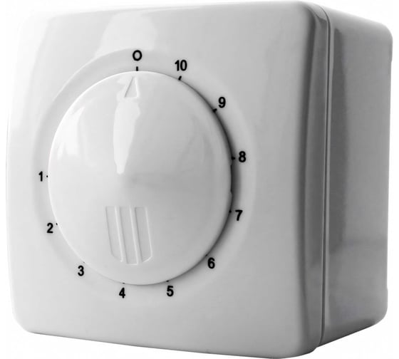 Изображение товара Регулятор скорости накладной монтаж, максимальный ток нагрузки 2,5 А ERA РС-Н 2,5А 87-628