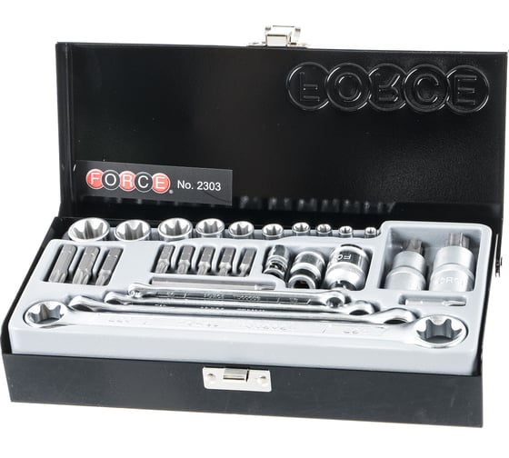 Изображение товара Набор инструмента TORX (29 предметов) FORCE 2303