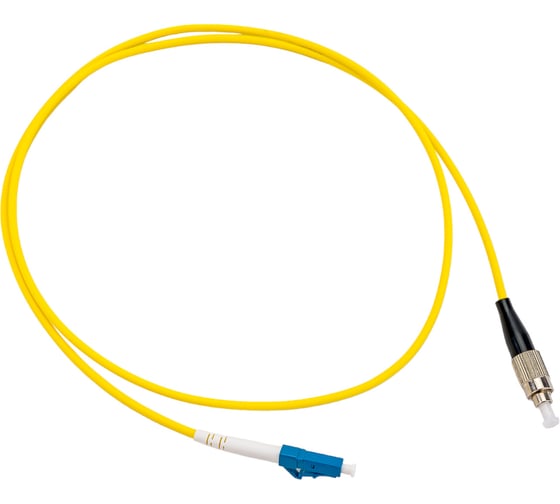 Изображение товара Оптический шнур Cabeus simplex lc-fc 9/125 sm 1м lszh FOP(s)-9-LC-FC-1m