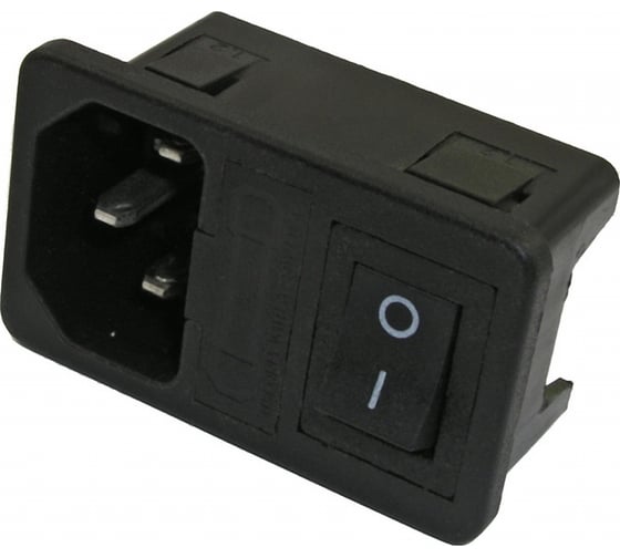 Изображение товара Разъем питания Pro Legend AC-013, с выключателем PL2376
