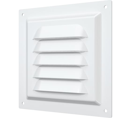Изображение товара Решетка вентиляционная стальная, эмаль 125х125 мм ERA 1212МЭ 86-861
