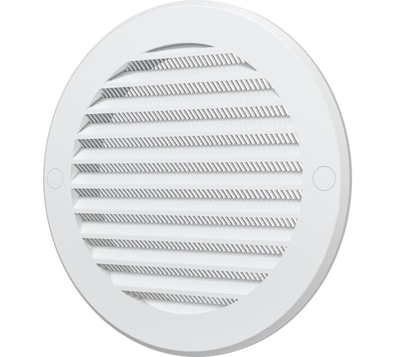 Изображение товара Решетка с фланцем 125 мм и пластиковой сеткой ERA 12РКС 87-134