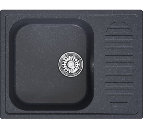 Изображение товара Мойка MIXLINE ml-gm18 с крылом, антрацит (343), 640x490x190 мм new 551977