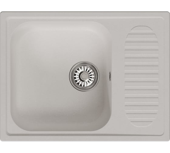 Изображение товара Мойка MIXLINE ml-gm18 с крылом, ультра-белая (341), 640x490x190 мм new 551975