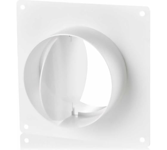 Изображение товара Соединитель круглых каналов с накладной пластиной и обратным клапаном, 150 мм ERA 15SKNPO 90-02252