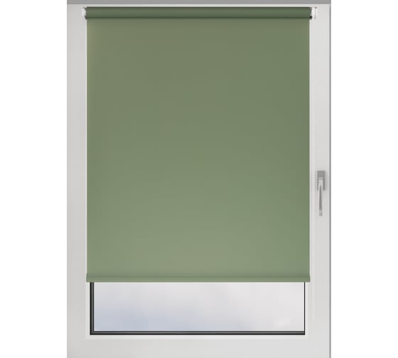 Изображение товара Рулонная штора PRAKTO GLASGOW 80x160 см, оливковый 9403219460