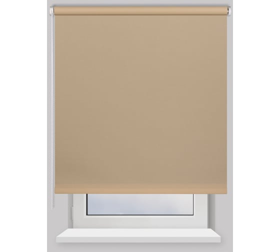 Изображение товара Рулонная штора PRAKTO JUTA 200x175 см, миндальный 9403217964