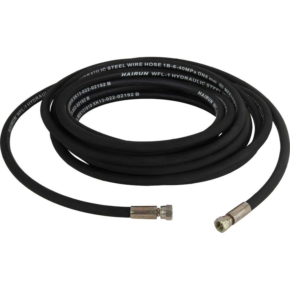 Изображение товара Шланг высокого давления гидравлический 10 м 1/4"f WIEDERKRAFT