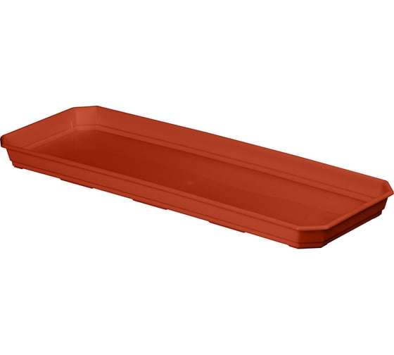 Изображение товара Поддон для балконного ящика Idiland Basil 40 см, терракотовый 221601032/01