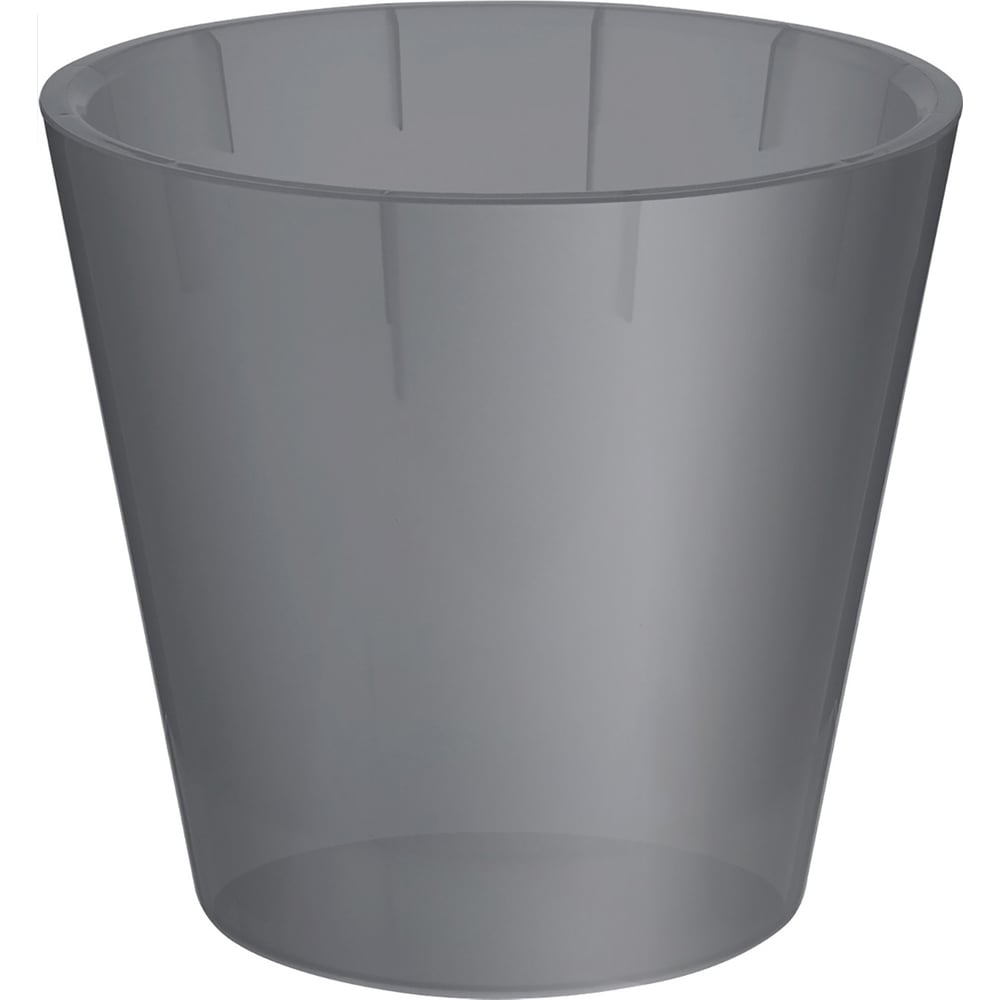Изображение товара Горшок для орхидей Idiland D 200 мм с дренажной вставкой серый