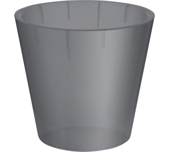 Изображение товара Горшок для орхидей Idiland D 200 мм, 4 л, с дренажной вставкой, серый перламутр 221608235/02