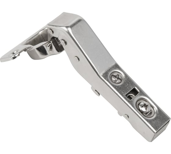 Изображение товара Мебельная петля Lemax PROF integra 2-ways для угла 45 градусов, накладная с доводчиком, д120 ш60 в50, никель 51BH8505-450-5000