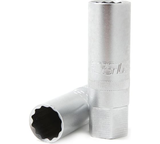 Изображение товара Головка свечная Forsage 14мм, 3/8", 12гр, на пластиковом держателе F-807314(9620)