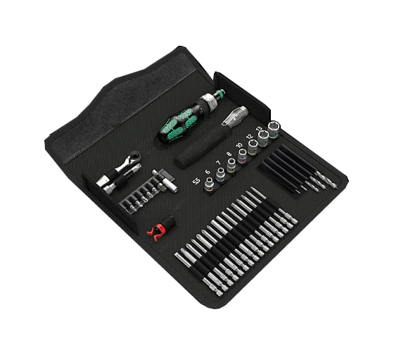 Изображение товара Набор бит, держатель, ключ WERA WE-135939