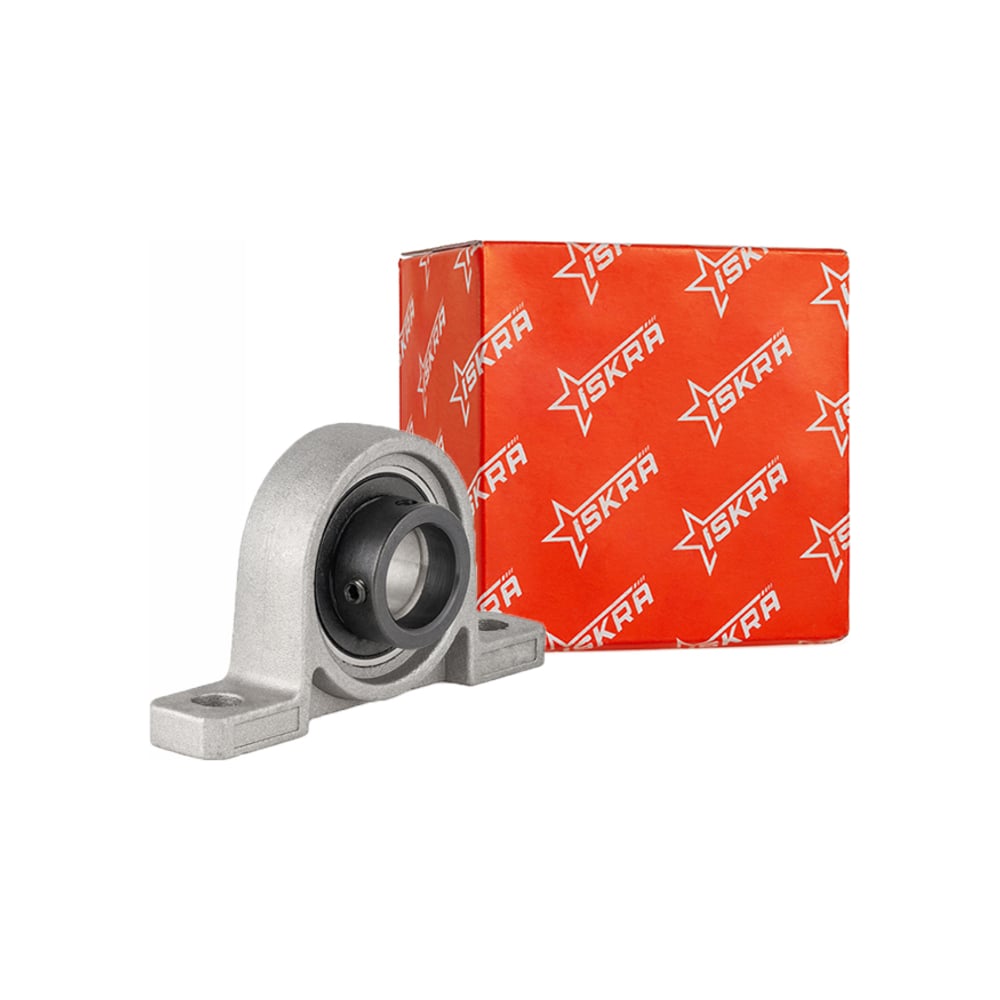 Изображение товара Подшипниковый узел ISKRA UP007ER с алюминиевым корпусом для промышленного оборудования