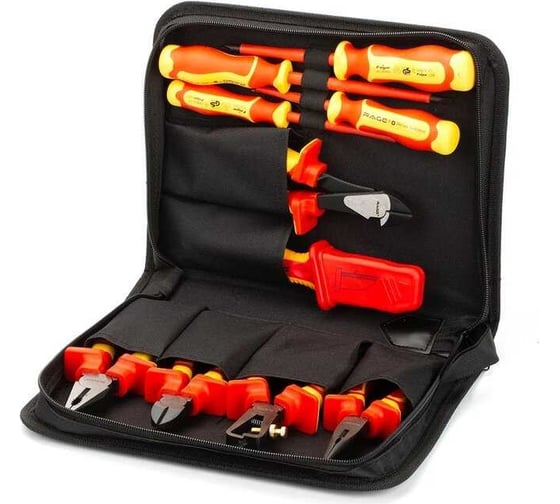 Изображение товара Набор электромонтажного инструмента RAGE by VIRA VDE 1000В 10 шт. 397033