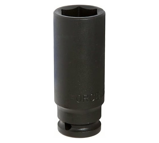 Изображение товара Головка 6-ти гранная ударная глубокая (25 мм; 85 мм; 1/2) FORCE 4458525