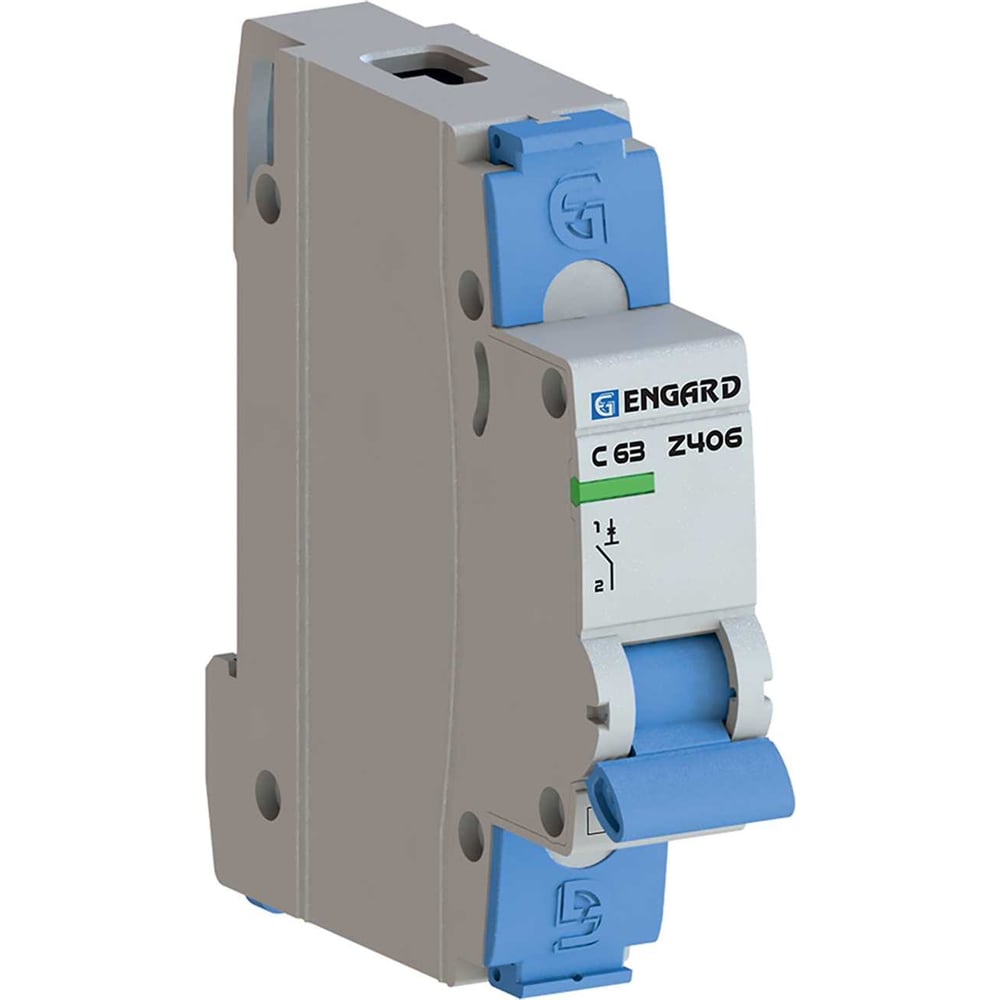Изображение товара Автоматический выключатель Engard z406 1Р c63 4,5ка для защиты электросетей