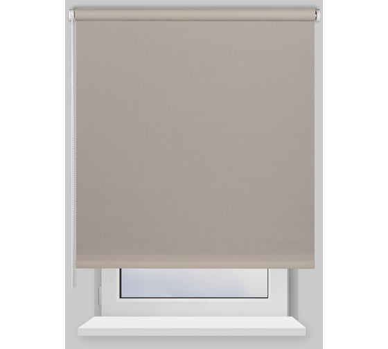 Изображение товара Рулонная штора PRAKTO JUTA 140x175 см, пепельный 9403219678