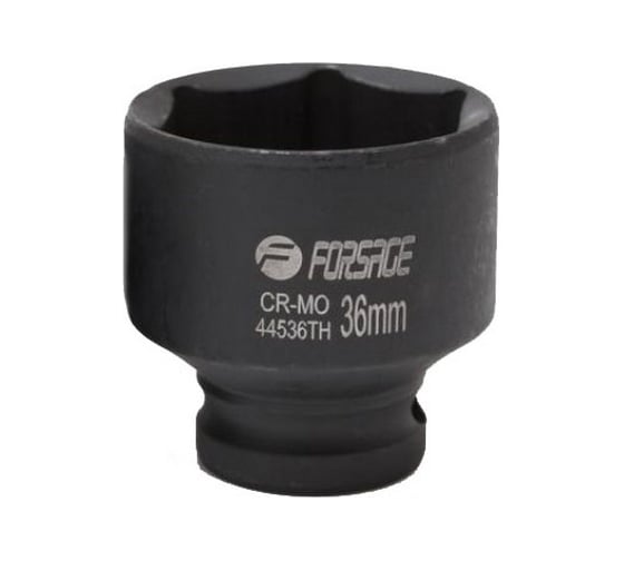 Изображение товара Головка ударная тонкостенная шестигранная 36 мм, 1/2" DR Forsage F-44536TH(27097)
