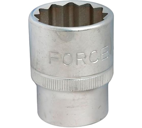 Изображение товара Головка 12-ти гранная (38 мм; 65 мм; 1) FORCE 58938