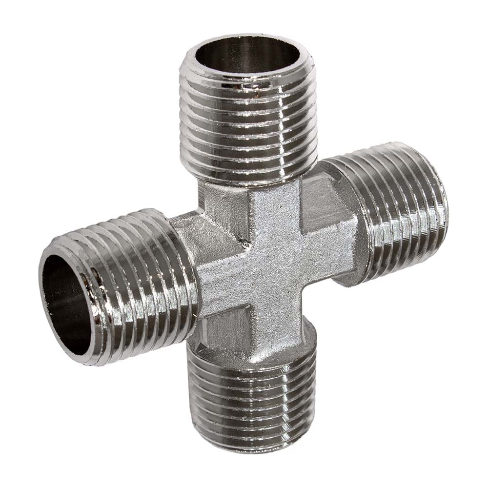 Изображение товара Фитинг крест 1/2нар-1/2нар-1/2нар- 1/2нар PI TOOLS 0762