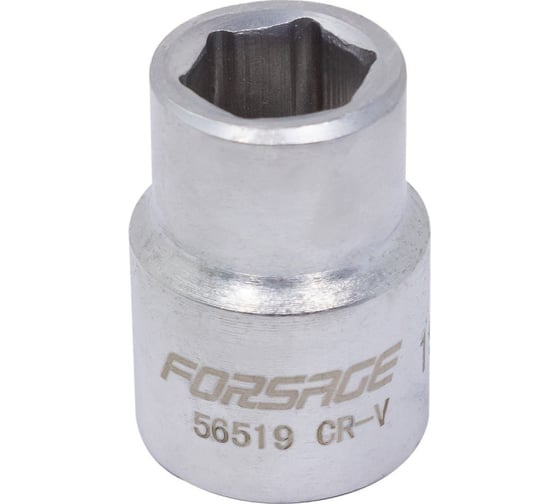 Изображение товара Головка шестигранная 19 мм, 3/4" Forsage F-56519(9780)