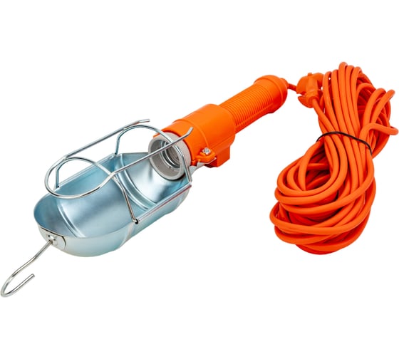 Изображение товара Светильник переносной Megapower под лампу E27 до 60W, 220V, длина провода 10м M-22010