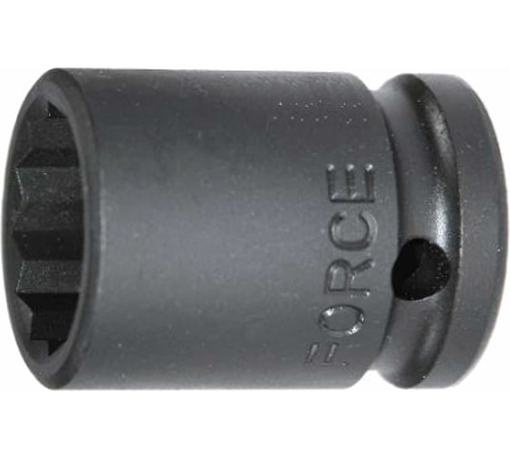 Изображение товара Головка 12-ти гранная ударная (19 мм; 50 мм; 3/4) FORCE 46819
