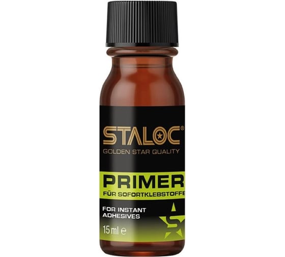 Изображение товара Праймер для цианоакрилатных клеев STALOC primer for instant bonders 15 мл 104409043