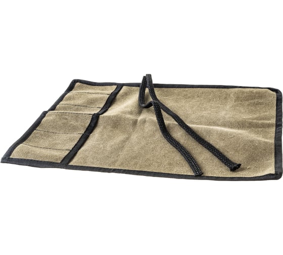 Изображение товара Тканевая сумка-скрутка для небольших инструментов Петроградъ модель 1, 6 карманов М00013733