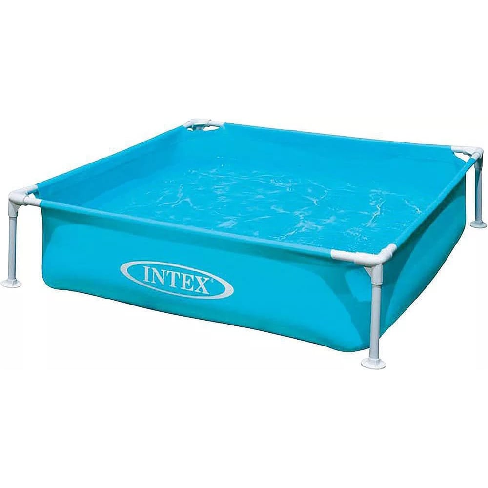 фото Каркасный бассейн intex mini frame 122x122x30см 337л 57173