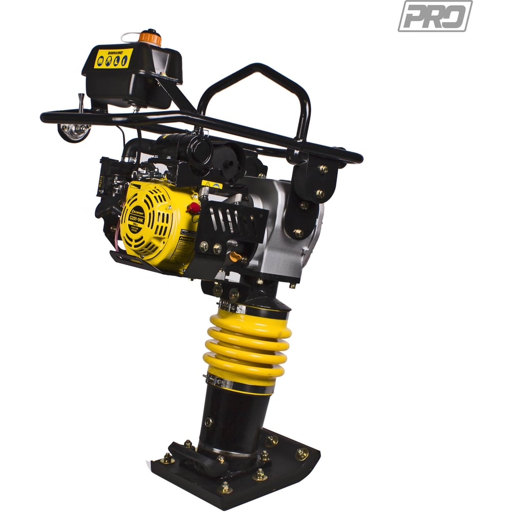 Изображение товара Вибротрамбовка CHAMPION TR72 бензиновая, мощная и надежная для строительных работ