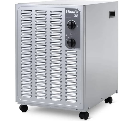 Изображение товара Осушитель воздуха с гигростатом Woods до 140м2 осушает, очищает и обогревает воздух, Швеция SW38FM