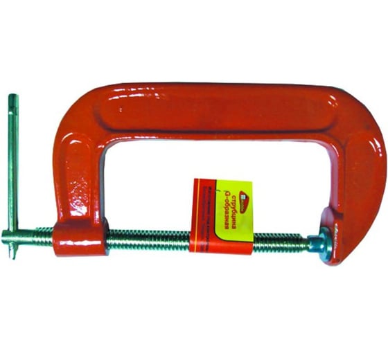 Изображение товара G-образная струбцина 200 мм РемоКолор 44-1-200