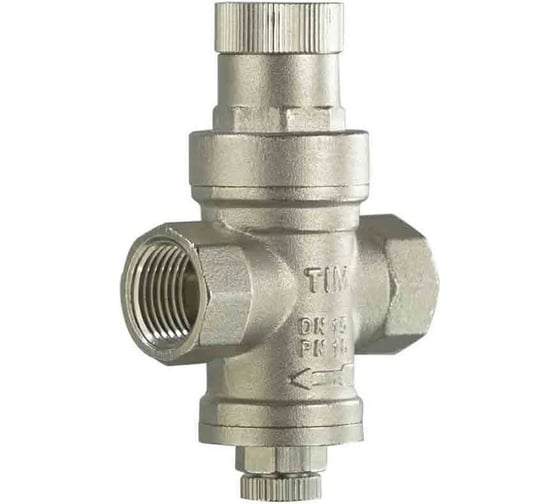 Изображение товара Редуктор давления под манометр, никелированный, 3/4 FT Group 773203