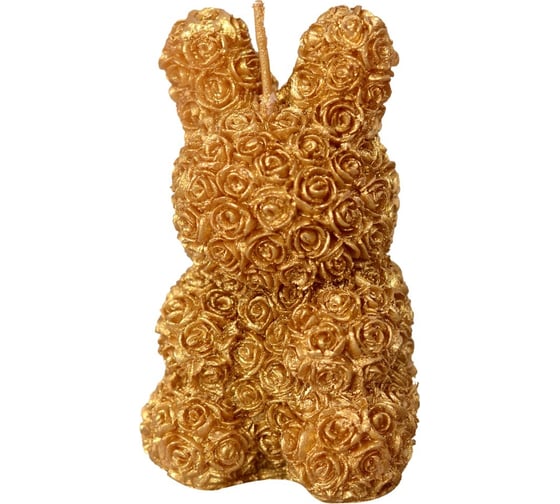 Изображение товара Декоративная свеча МУЛЬТИДОМ Зайка 5.5x5.5x9.5 см МС5-111