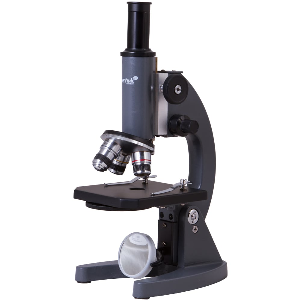 Монокулярный микроскоп Levenhuk микроскоп школьный эврика 40х 1280х с видеоокуляром в кейсе