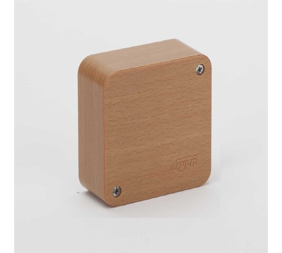 Изображение товара Распределительная коробка для открытой проводки Рувинил Тусо 55x55x32 мм 2 пары клеммников 65002-38М