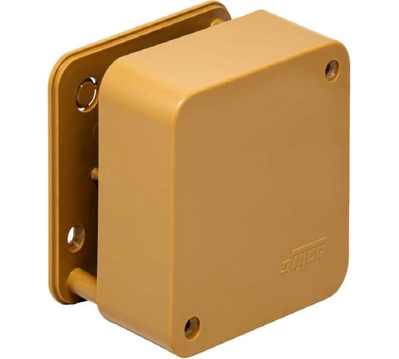 Изображение товара Распределительная коробка для открытой проводки Рувинил Тусо 55x55x32 мм 2 пары клеммников 65002К