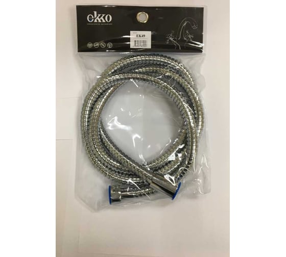 Изображение товара Шланг для душа Ekko 150 см., хром ek49