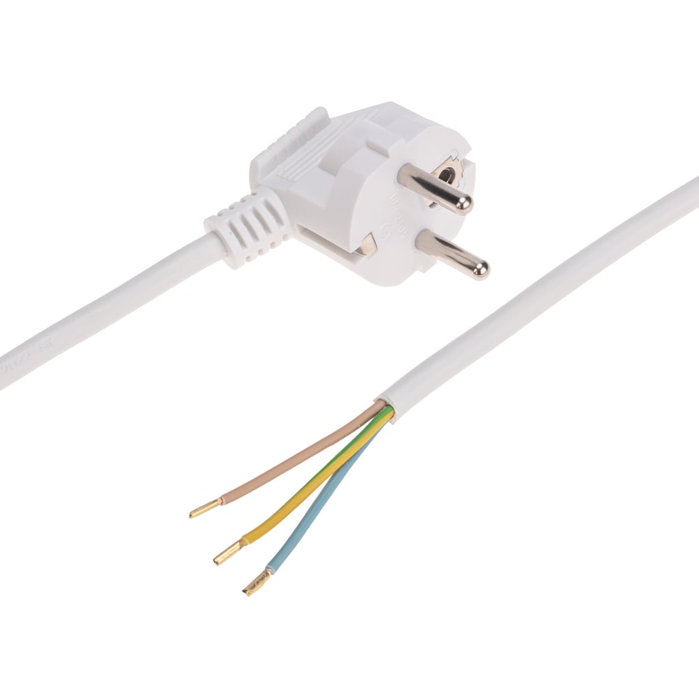 Электрический шнур REXANT, цвет белый 11-1316 - фото 1